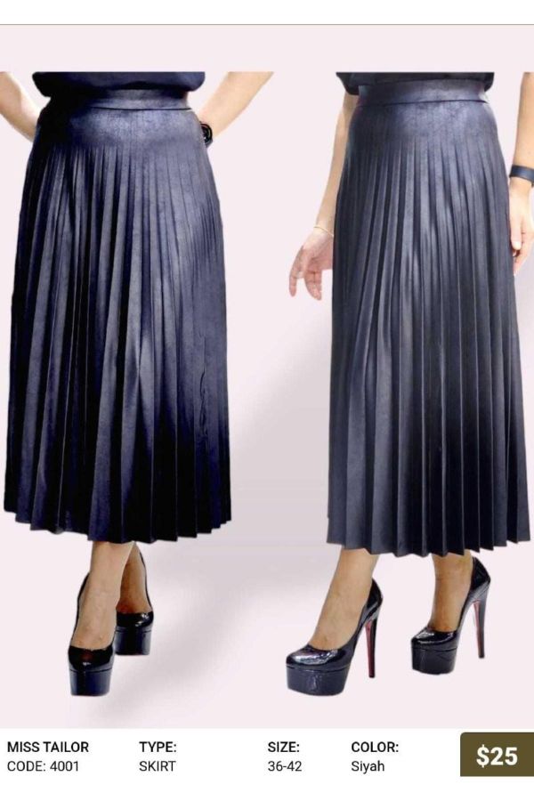 Picture of Miss Tailor 4001 BLACK Women Skirt