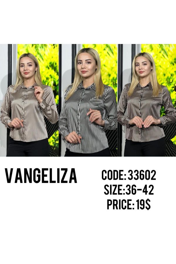 Picture of Vangeliza 33602 BLACK Women Shirt