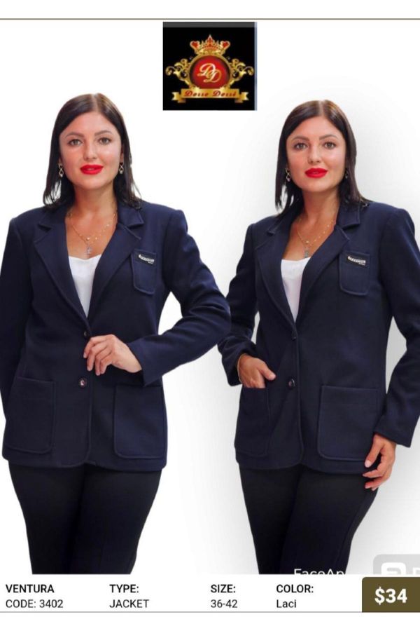 Picture of Ventura 3402 NAVY BLUE Women Jacket