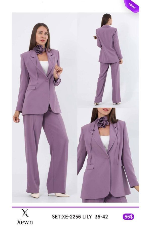 Picture of Xewn 2256 LILAC Women Suit