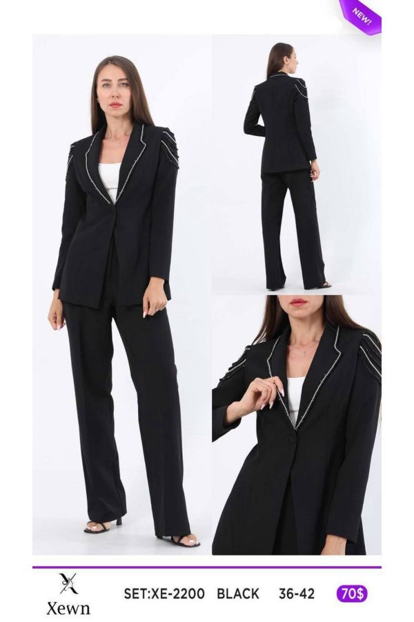 Picture of Xewn 2200 BLACK Women Suit