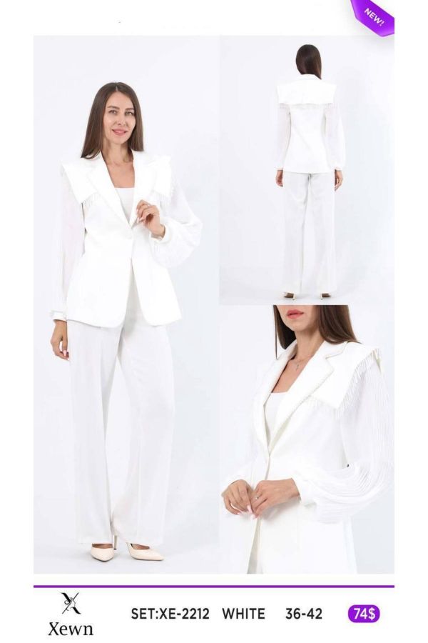 Picture of Xewn 2212 ECRU Women Suit