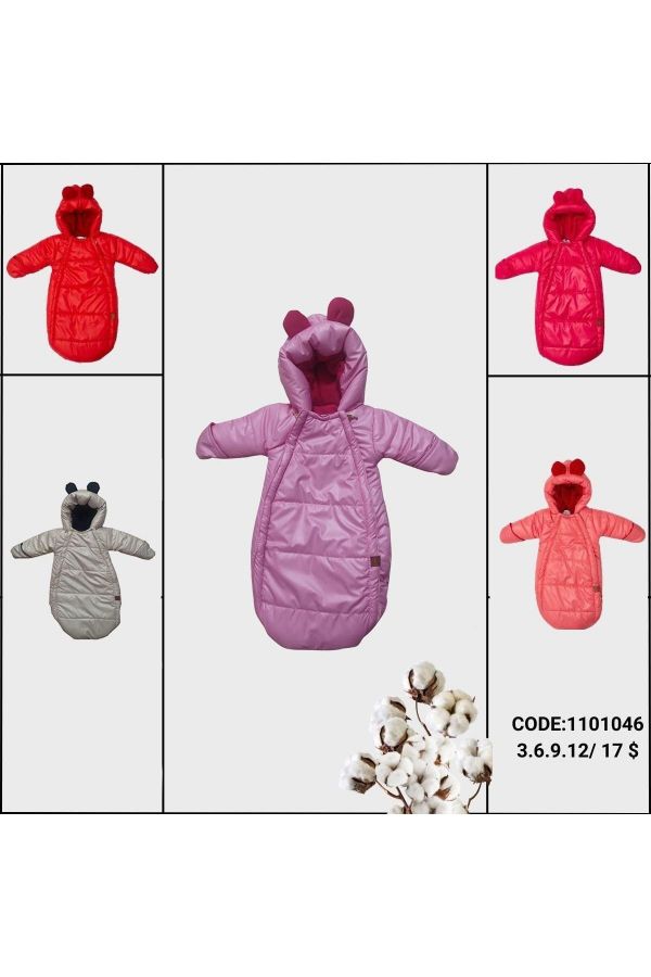 Coppababy 1101046 PEMBE Bebek Kozmonot resmi