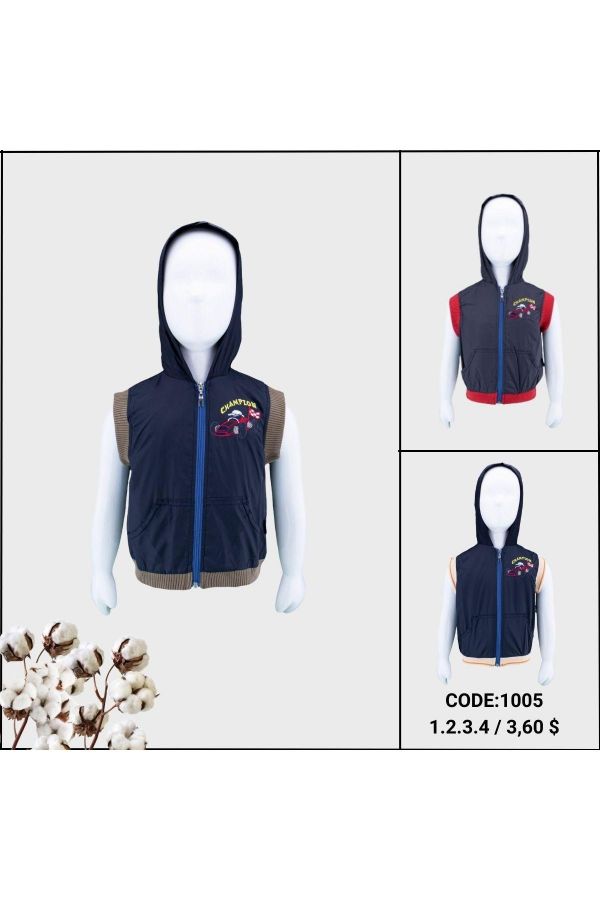 Picture of Coppababy 1005 BEIGE Boy Vest