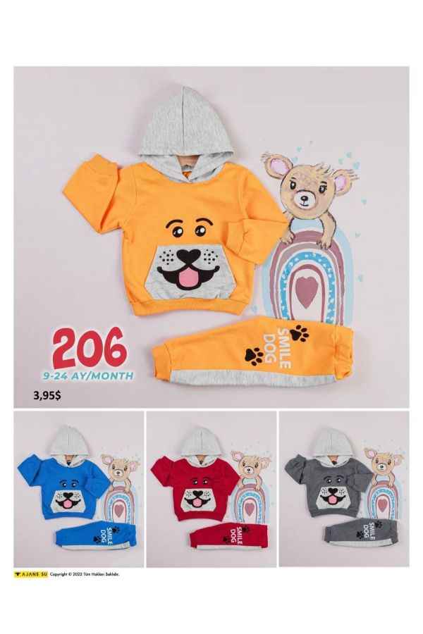 Coppababy 206 MAVI Bebek Takım resmi