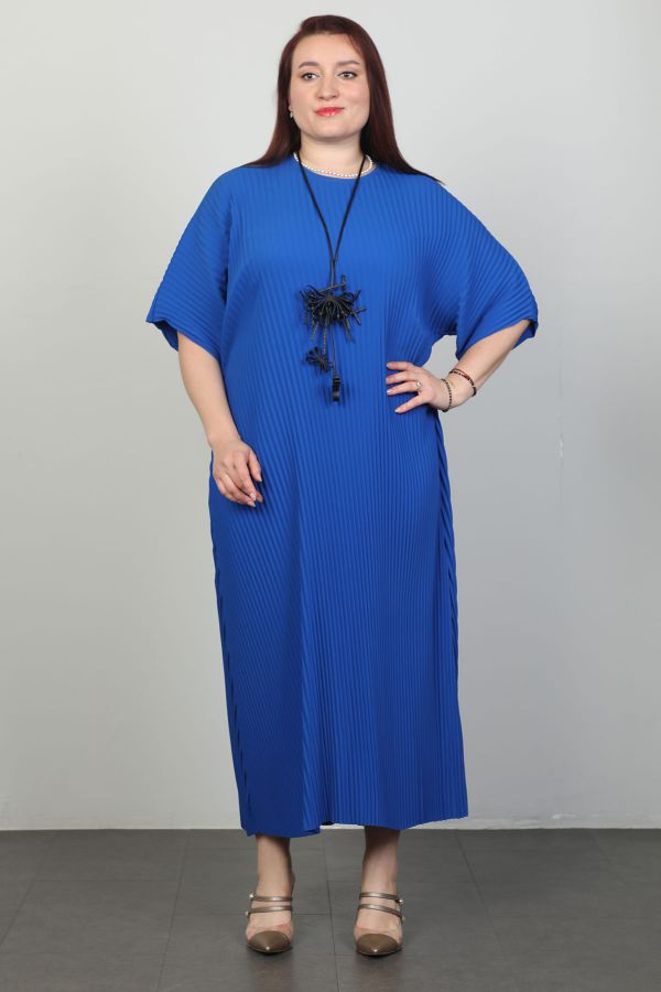 Picture of Biljana 6861-21xl SAX Plus Size Women Dress 