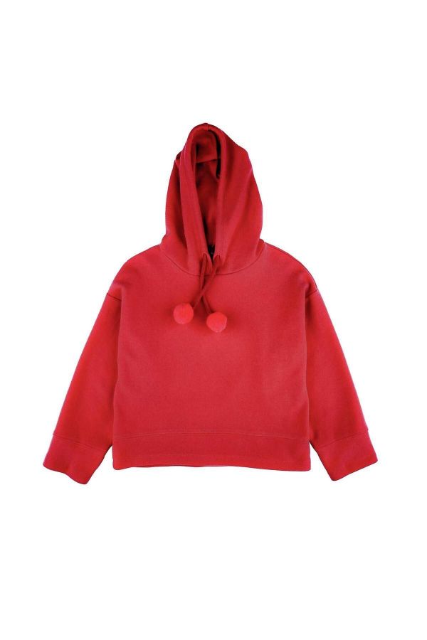 Picture of Best Kids BK23KK14305 RED Girl Sweatshirt