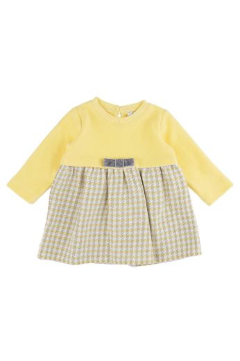 Picture of Best Kids BB23KK10074 YELLOW Girl Dress