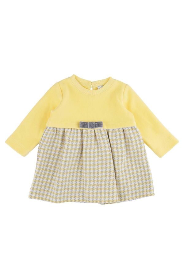 Picture of Best Kids BB23KK10074 YELLOW Girl Dress