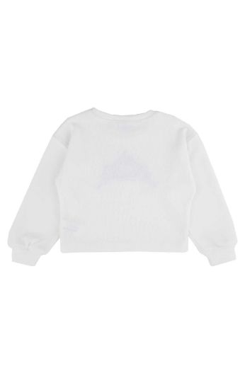 Best Kids BB23KK12240 EKRU-MOR Kız Çocuk Sweatshirt resmi