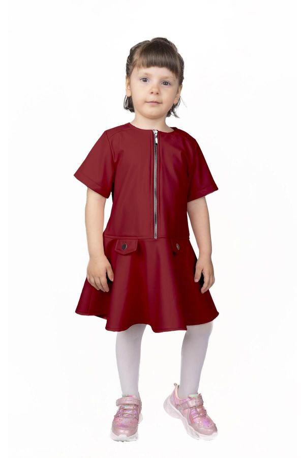 Picture of Best Kids BB23KK12286 RED Girl Dress