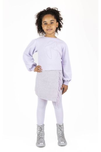 Picture of Best Kids BK23KK14317 LILAC Girl Shorts Skirt