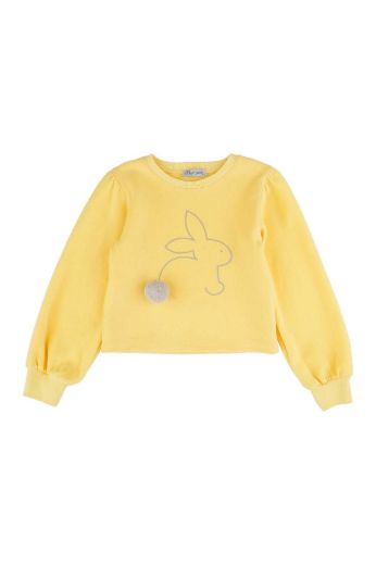 Picture of Best Kids BB23KK12246 YELLOW Girl Sweatshirt