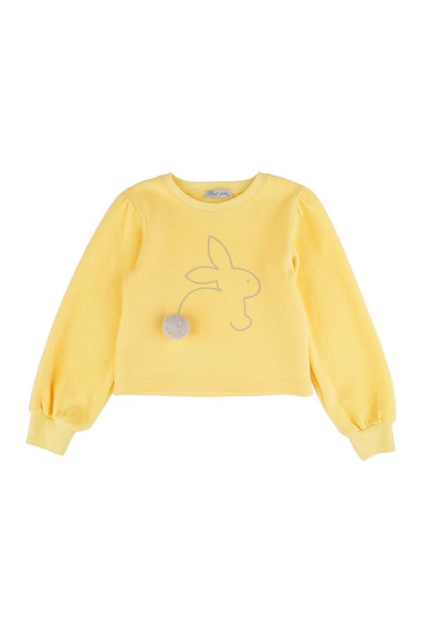 Picture of Best Kids BB23KK12246 YELLOW Girl Sweatshirt