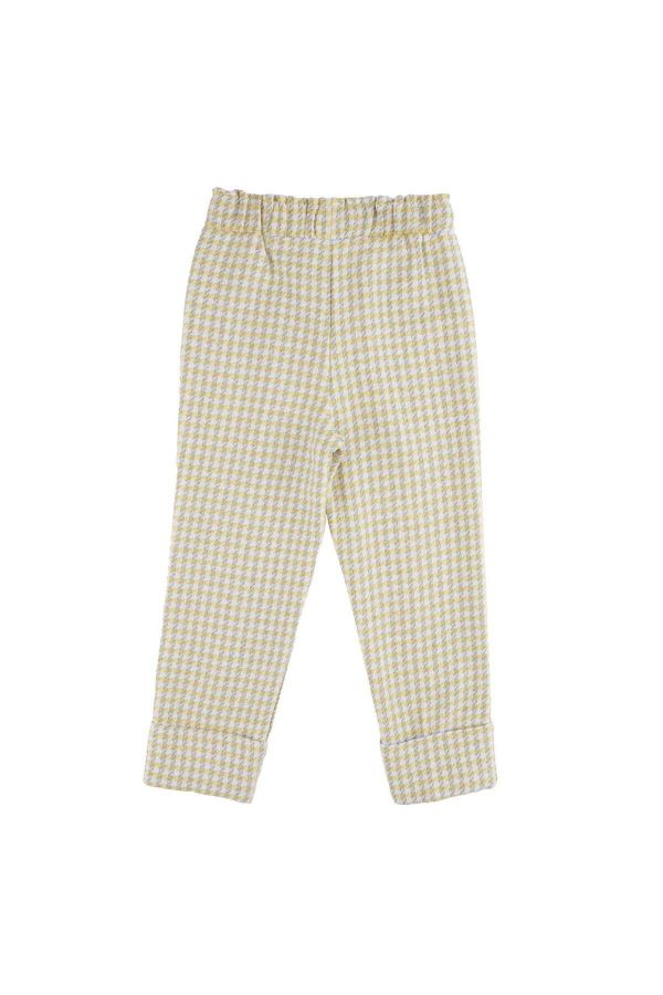 Picture of Best Kids BK23KK14313 YELLOW Girl Pants