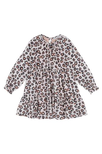 Picture of Best Kids BB23KK12236 LEOPARD Girl Dress