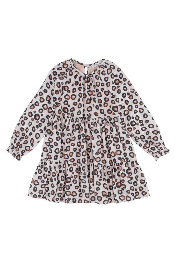 Picture of Best Kids BB23KK12236 LEOPARD Girl Dress