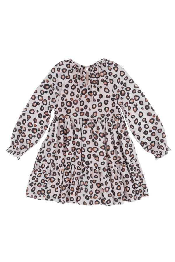 Picture of Best Kids BB23KK12236 LEOPARD Girl Dress