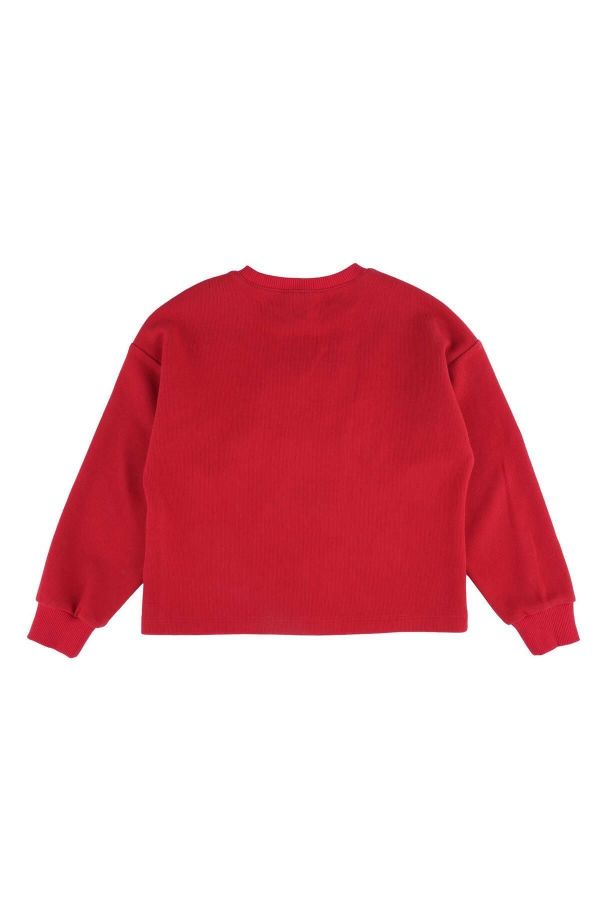 Picture of Best Kids BK23KK14339 RED Girl Sweatshirt