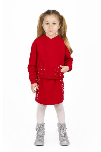 Picture of Best Kids BB23KK12223 RED Girl Skirt