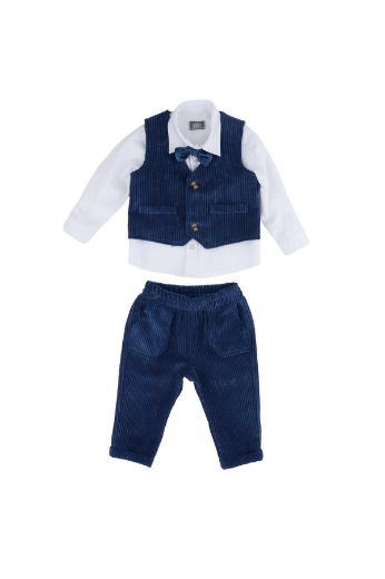 Picture of Best Kids BB23KE10411 INDIGO Boy Suit