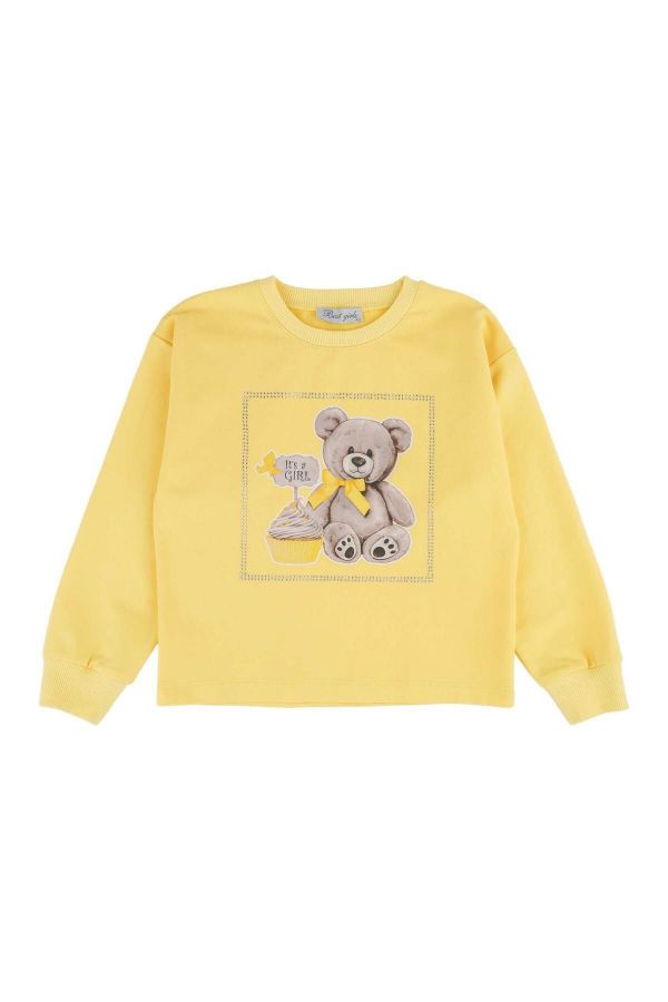 Best Kids BB23KK12266 SARI Kız Çocuk Sweatshirt resmi