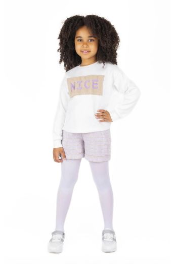 Picture of Best Kids BK23KK14343 ECRU-BEIGE Girl Sweatshirt