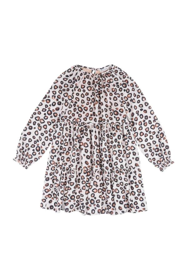 Picture of Best Kids BK23KK14347 LEOPARD Girl Dress