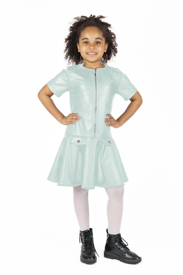 Picture of Best Kids BK23KK14348 MINT Girl Dress