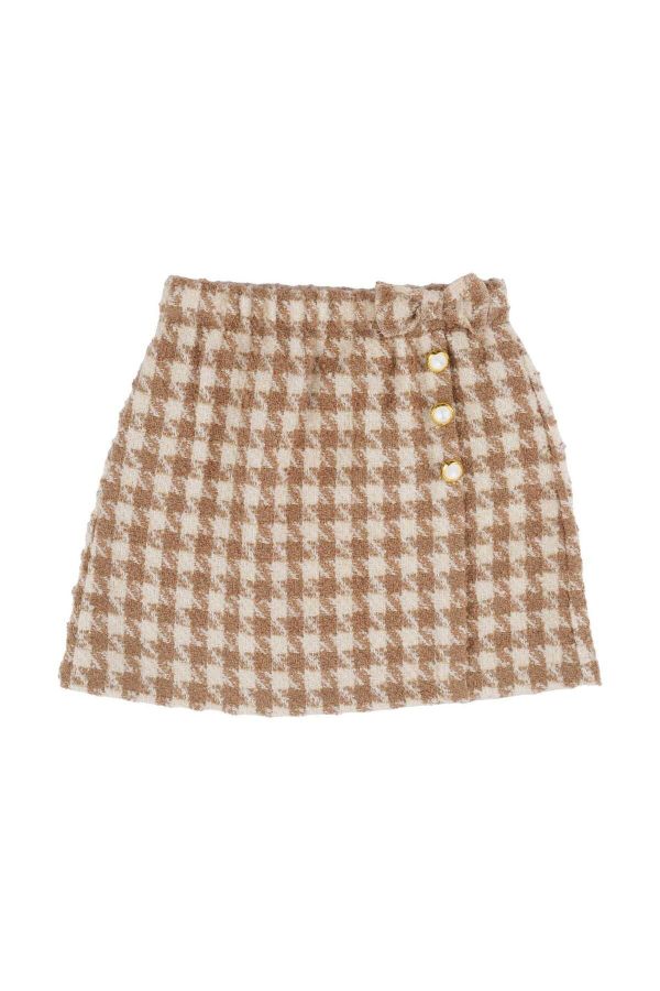 Picture of Best Kids BB23KK12250 CAMEL Girl Skirt