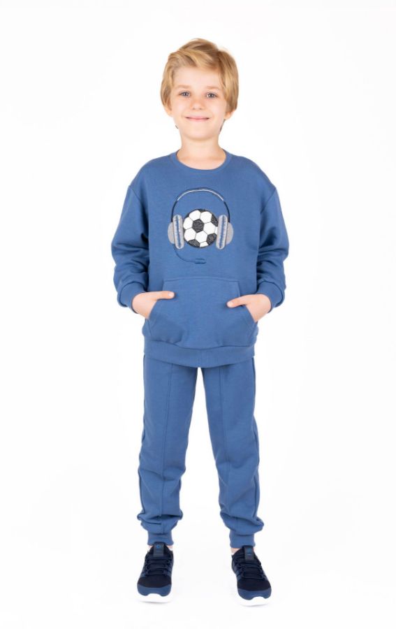 Picture of Best Kids BK23KE14546 BLACK Boy's Sweatpants