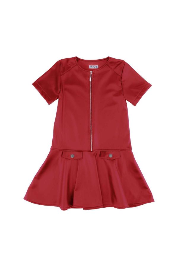 Picture of Best Kids BK23KK14348 RED Girl Dress