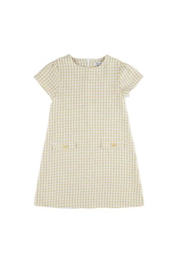 Picture of Best Kids BK23KK14318 YELLOW Girl Dress