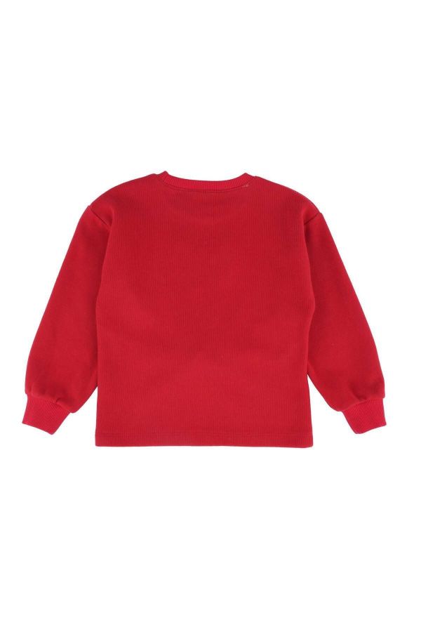 Picture of Best Kids BB23KK12255 RED Girl Sweatshirt