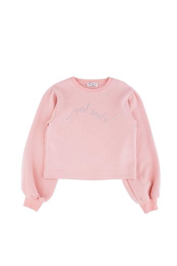 Picture of Best Kids BK23KK14312 POWDER Girl Sweatshirt