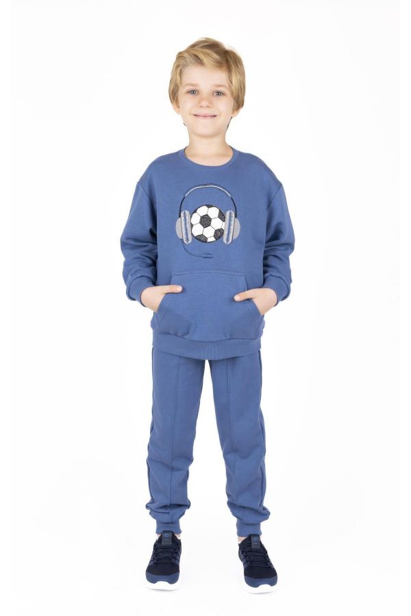 Best Kids BK23KE14574 INDIGO Erkek Çocuk Sweatshirt resmi