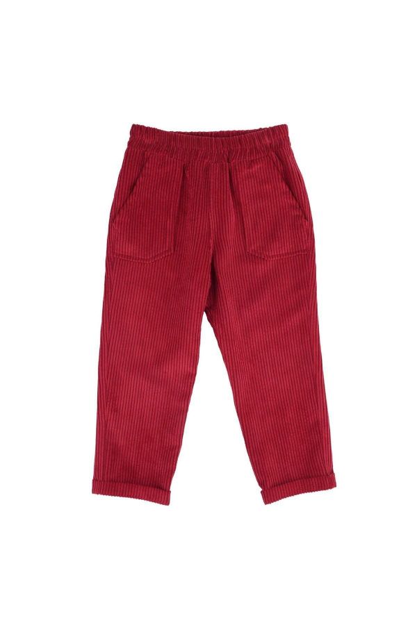 Picture of Best Kids BB23KE12540 RED BOYS TROUSERS