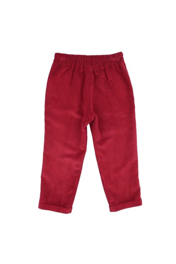 Picture of Best Kids BB23KE12540 RED BOYS TROUSERS