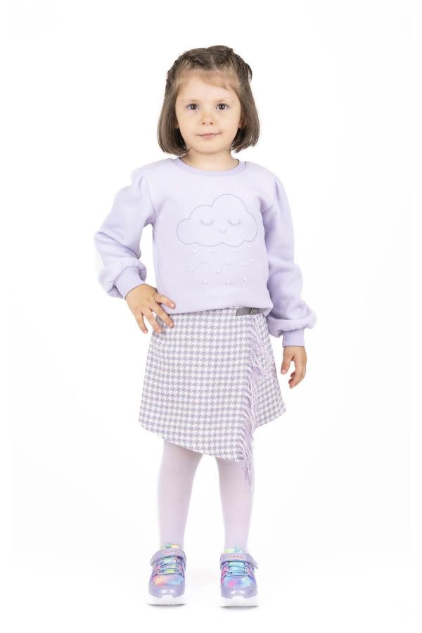 Picture of Best Kids BB23KK12252 LILAC Girl Shorts Skirt