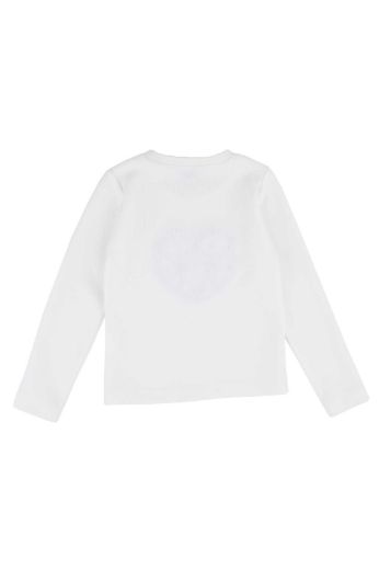 Picture of Best Kids BB23KK12262 ECRU- LILAC Girl Sweatshirt