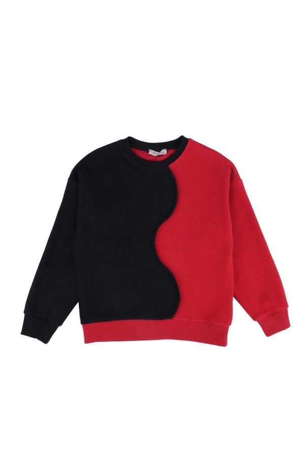 Picture of Best Kids BK23KK14295 RED Girl Sweatshirt