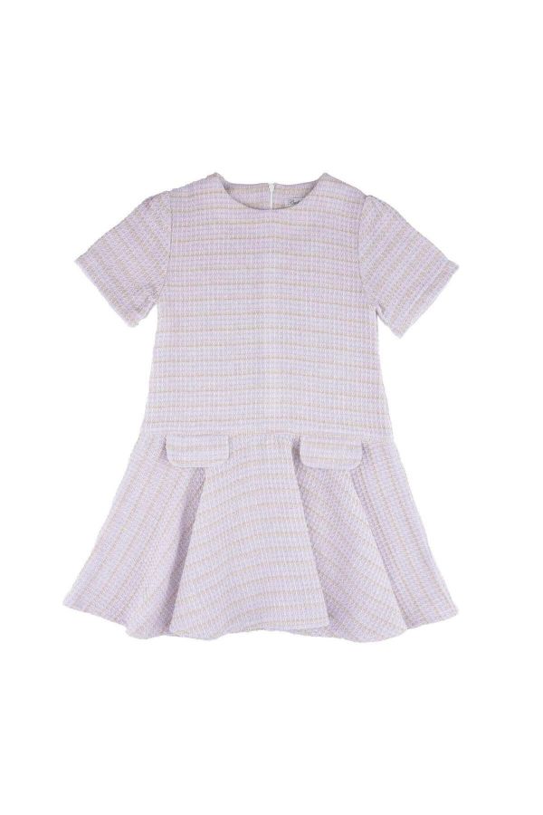 Picture of Best Kids BK23KK14331 LILAC Girl Dress