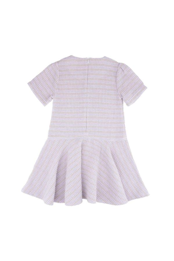 Picture of Best Kids BK23KK14331 LILAC Girl Dress