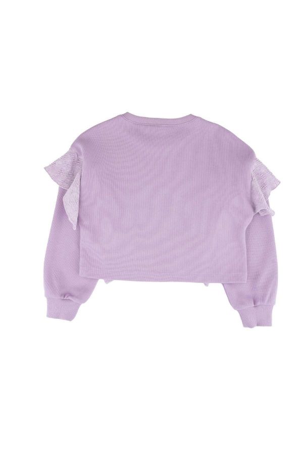 Picture of Best Kids BK23KK14301 LILAC Girl Sweatshirt