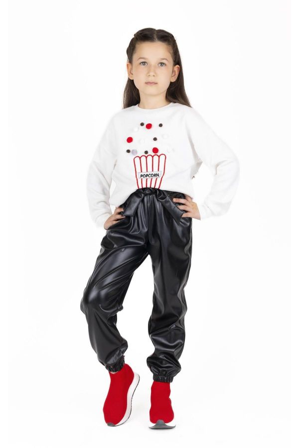 Picture of Best Kids BK23KK14264 BLACK Girl Pants