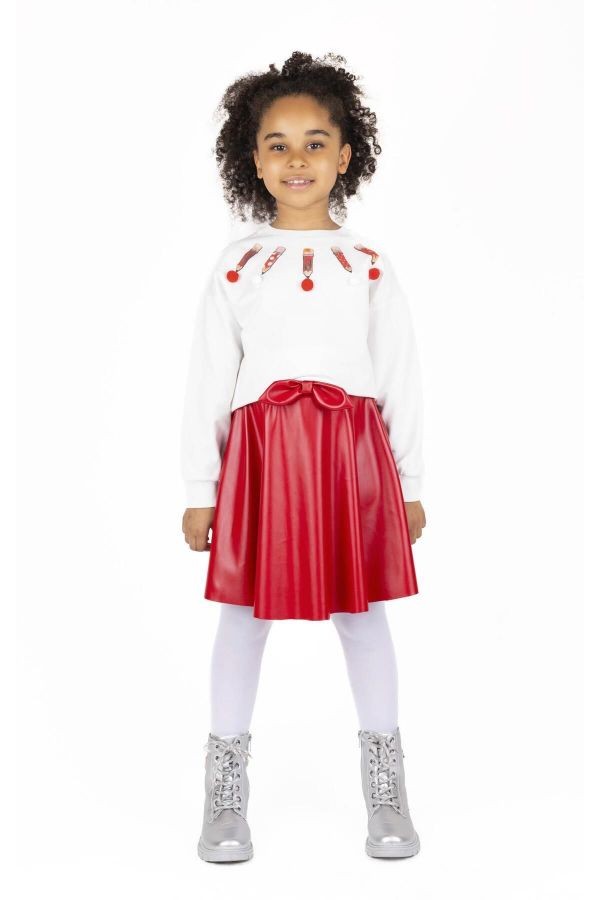 Picture of Best Kids BK23KK14308 RED Girl Skirt