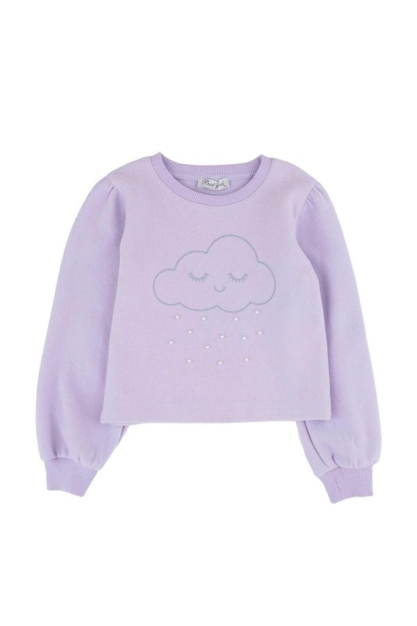 Picture of Best Kids BB23KK12247 LILAC Girl Sweatshirt