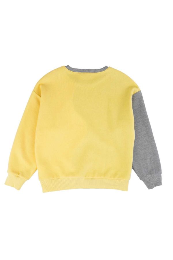 Picture of Best Kids BK23KK14295 YELLOW Girl Sweatshirt