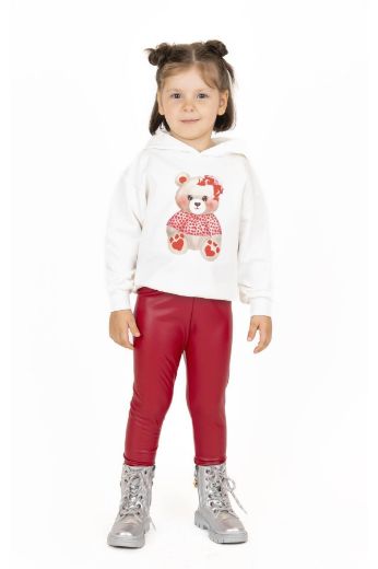 Picture of Best Kids BB23KK12200 RED Girl Tight