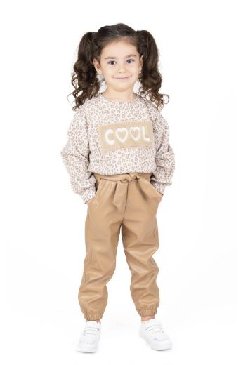 Best Kids BB23KK12237 CAMEL Kız Çocuk Pantolon resmi